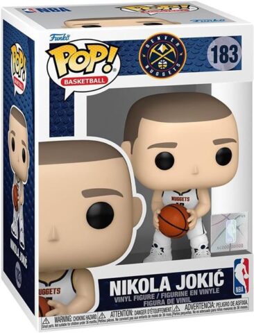 Figurine Funko Pop! N°183 – NBA – Nuggets – Nikola Jokic