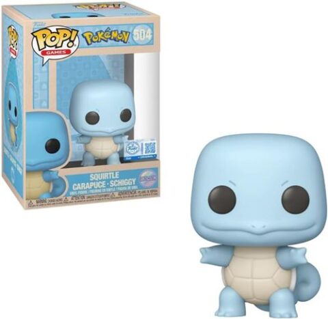Figurine Funko Pop! N°504 | Pokemon | Carapuce (soft Color)