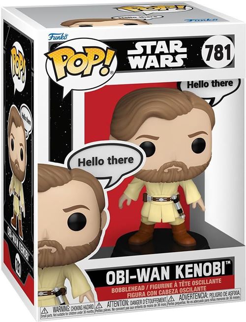 Figurine Funko Pop! N°781 | Star Wars | Obi-wan Kenobi