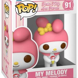 Funko Pop My Melody, figurine de collection Sanrio numéro 91