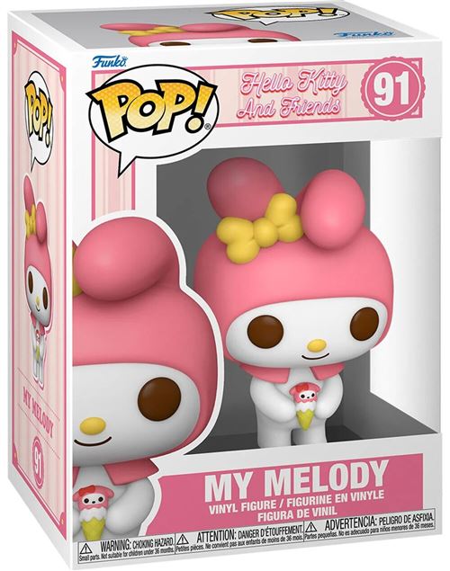 Figurine Funko Pop! N°91 – Sanrio – Hello Kitty – My Melody