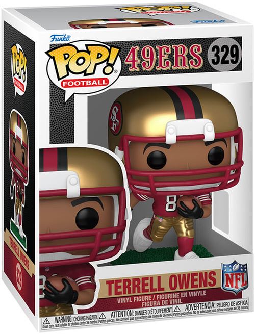 Figurine Funko Pop! | NFL Legends | 49ers | Terrell Owens
