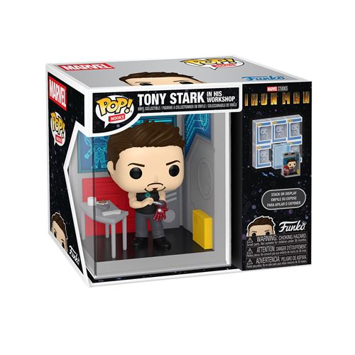 Figurine Funko Pop Nooks Marvel Tony Stark in His Workshop