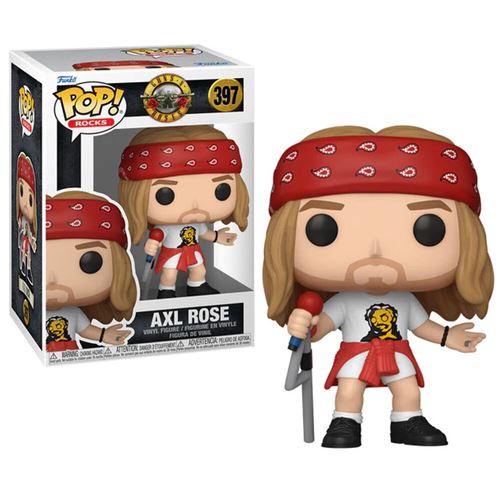 Figurine Funko Pop! Rocks – Guns N Roses – Axel Rose (1992) W/ch