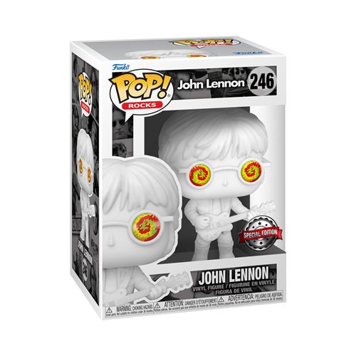 Figurine Funko Pop Rocks John Lennon with Psychedelic Shades Exclusivité