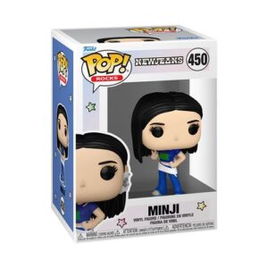 Funko Pop Rocks Minji, figurine de collection associée à NewJeans
