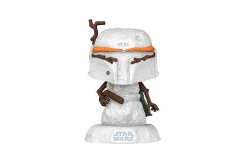 Figurine Funko Pop Star Wars Holiday Boba Fett Snowman