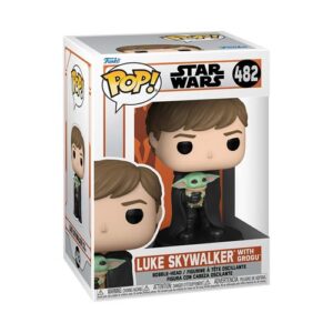 Funko Pop Mandalorian Luke with Child, référence de collection Star Wars