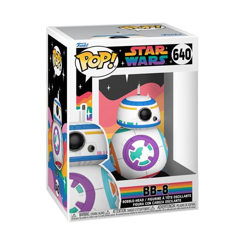Figurine Funko Pop Star Wars Pride 2023 BB-8
