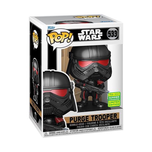 Figurine Funko Pop Star Wars Purge Trooper Exclusivité
