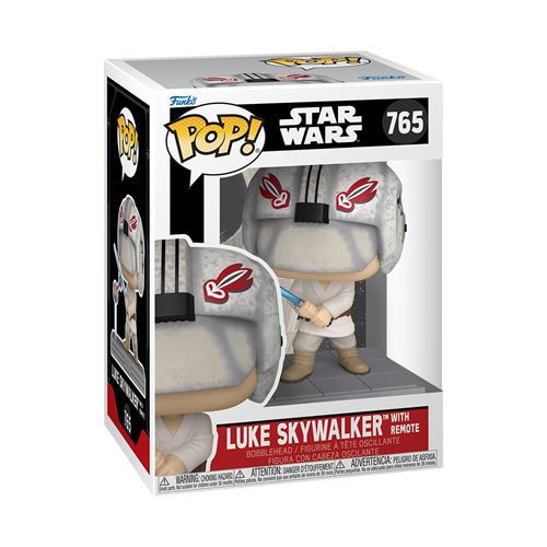 Figurine Funko Pop Star Wars S9 Luke Skywalker avec télécommande