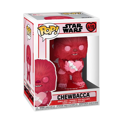 Figurine Funko Pop Star Wars Valentines Chewbacca