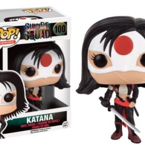 Figurine Funko Pop Katana de Suicide Squad, format annoncé de 10 cm