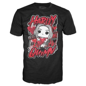 Funko Pop Harley Quinn Suicide Squad 2 avec T-shirt taille L