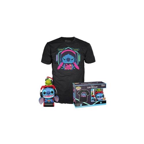 Figurine Funko Pop & Tee Stitch w/frog
