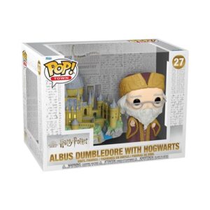 Funko Pop Town Dumbledore associé à Hogwarts, édition Anniversary Harry Potter