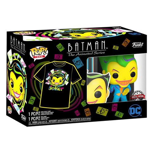 Figurine Funko Pop and Tee DC Joker L