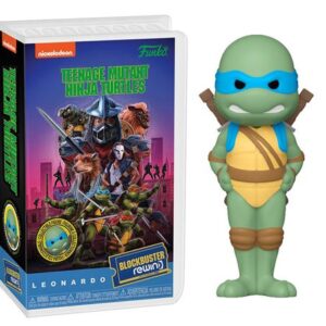Figurine Funko Rewind Leonardo des Tortues Ninja, présentée comme pièce de collection.