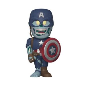 Funko Soda Zombie Captain America, figurine What If avec variante Chase aléatoire