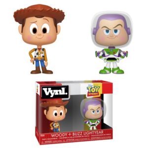 figurine Funko Vynl Woody Buzz associée à l’univers de Toy Story