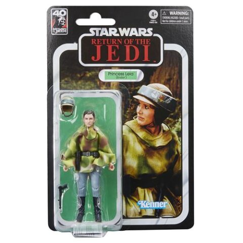 Figurine Star Wars Black Return of the Jedi Leia Endor