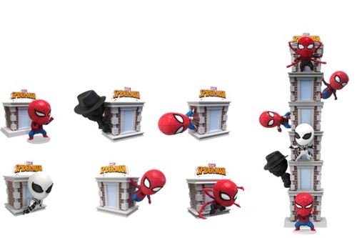 Figurine Yume Hero Box Spider-Man Modèle aléatoire