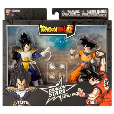 Figurines Bandai Dragon Ball Battle Pack Goku vs Vegeta 17 cm