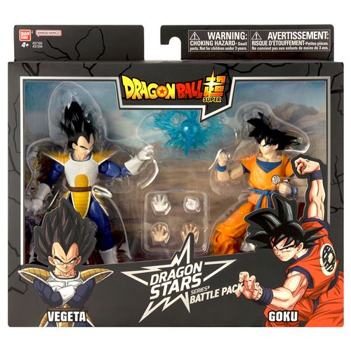Figurines Bandai Dragon Ball Battle Pack Goku vs Vegeta 17 cm