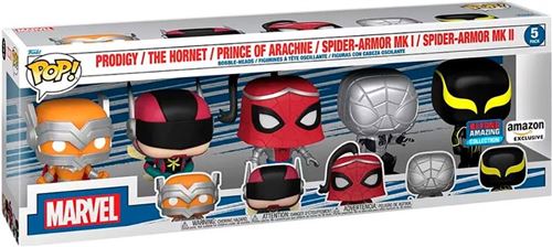 Funko Pop! Marvel: Spider-Man: Beyond Amazing 5 Pack, – Édition Spéciale
