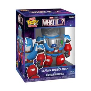 Funko Bitty Bot Captain America en pack de deux figurines Marvel