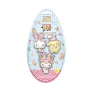 Pack Funko Pocket Pop Hello Kitty de trois figurines Egg Spring