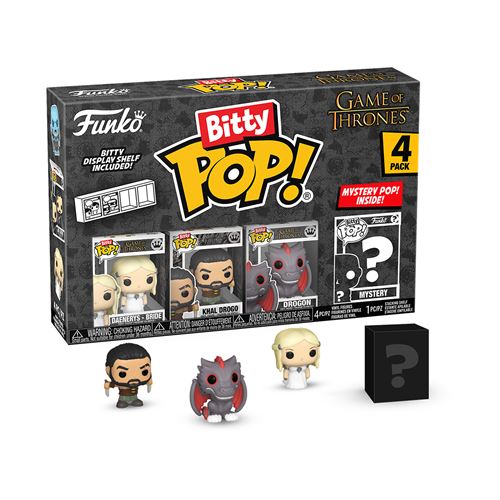 Pack 4 Figurines Funko Bitty Pop Game of Thrones Khaleesi
