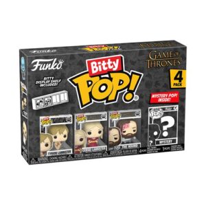 Pack Funko Bitty Pop Tyrion de quatre figurines autour de Game of Thrones