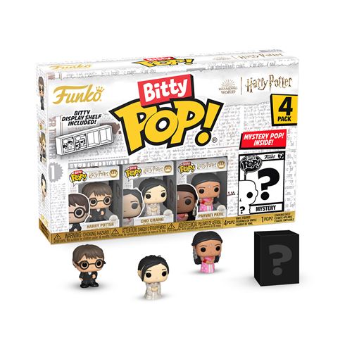 Pack 4 Figurines Funko Bitty Pop Harry Potter et la coupe de feu S1