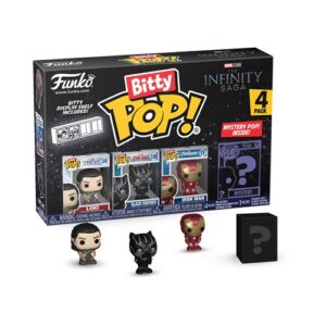 Pack de quatre Funko Bitty Pop Marvel Loki pour une collection Marvel