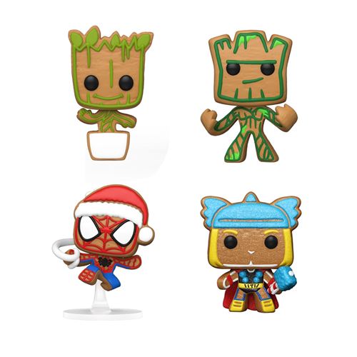 Pack 4 figurines Funko Pocket Pop Marvel