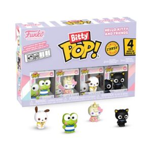 Pack Funko Bitty Pop Keroppi de quatre figurines Hello Kitty and Friends