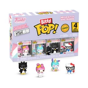 Funko Bitty Pop My Melody, pack de quatre figurines Hello Kitty and Friends