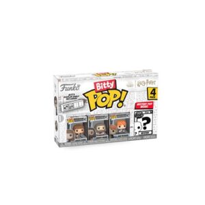 Pack Funko Bitty Pop Hermione de quatre figurines Harry Potter en robe