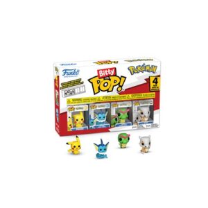 Pack Funko Bitty Pop Pikachu de quatre figurines Pokémon pour collection