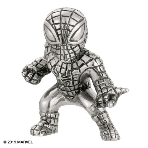 Royal Selangor Hand Finished Marvel Collection Pewter Spider-Man Miniature Figurine