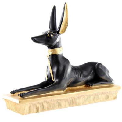 Statuette Egyptienne Anubis le chacal 17 cm