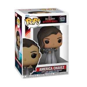 Funko Pop America Chavez associée à Doctor Strange in the Multiverse of Madness